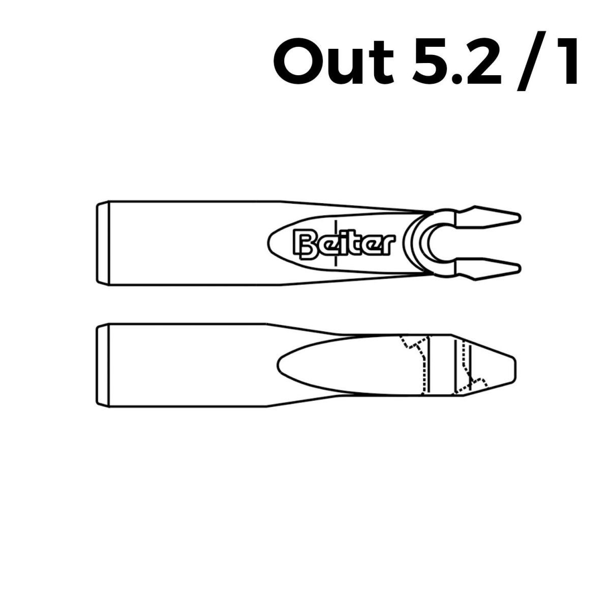 Beiter Out-Nocken 5,2/1 (25 Stk.)