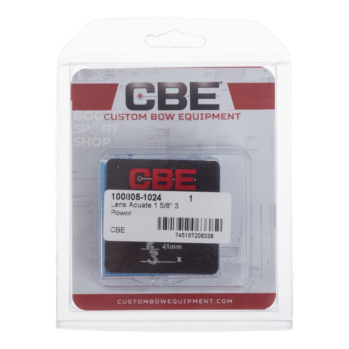 CBE Lentille 1 5/8"