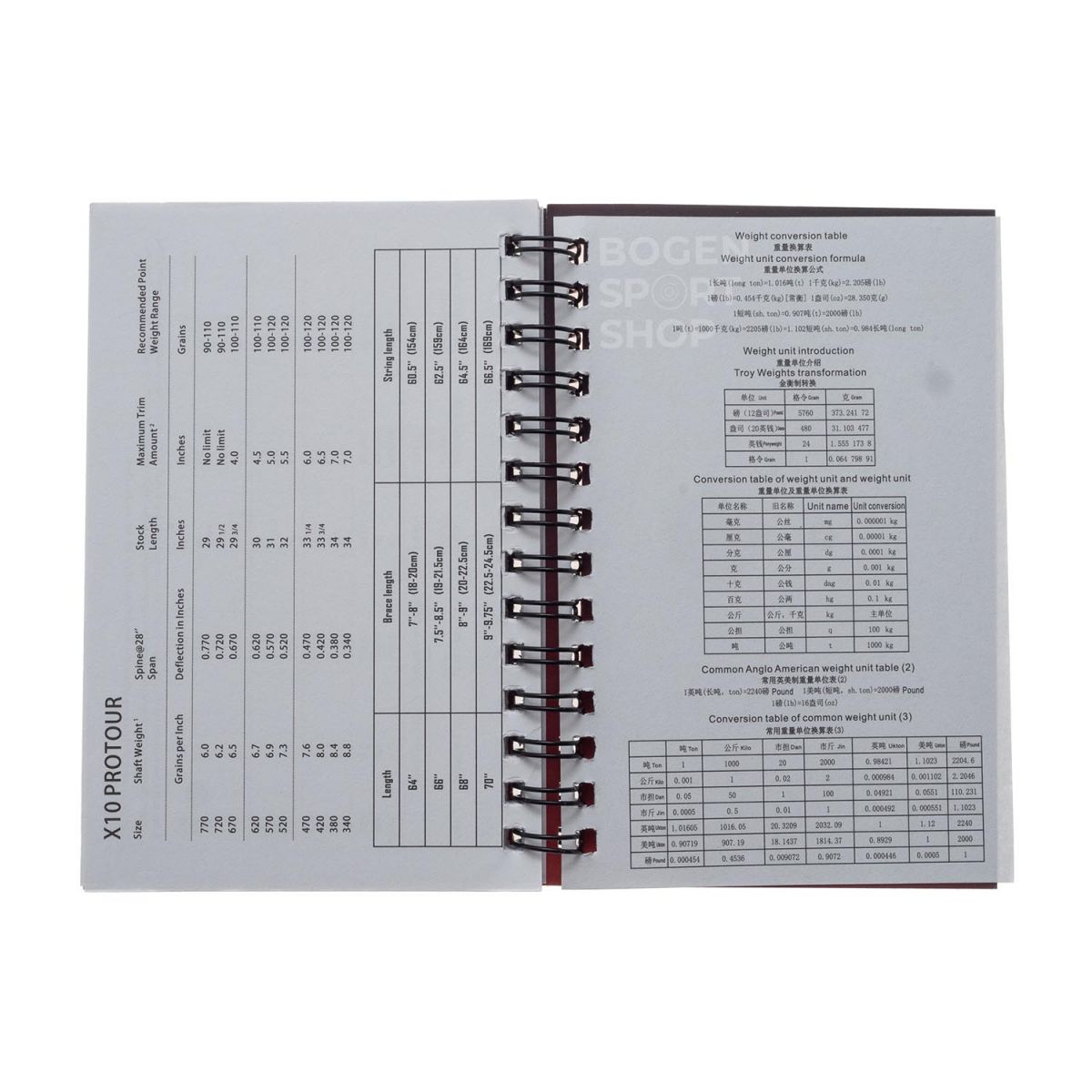Decut Trainingsbuch Scorebook Rot