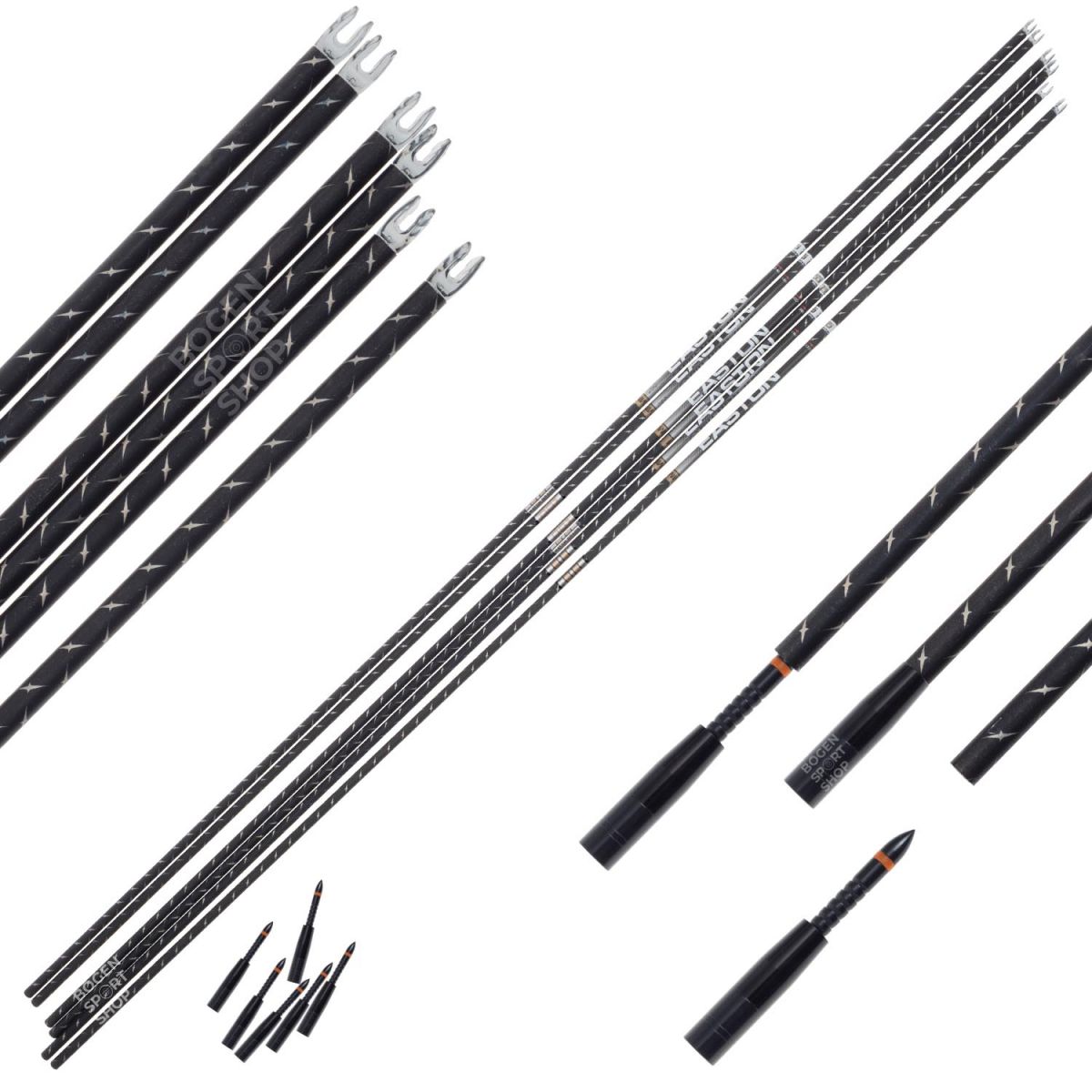 Easton Arrow Shaft 4 mm FMJ Match Grade 2024 (12 Pcs.)