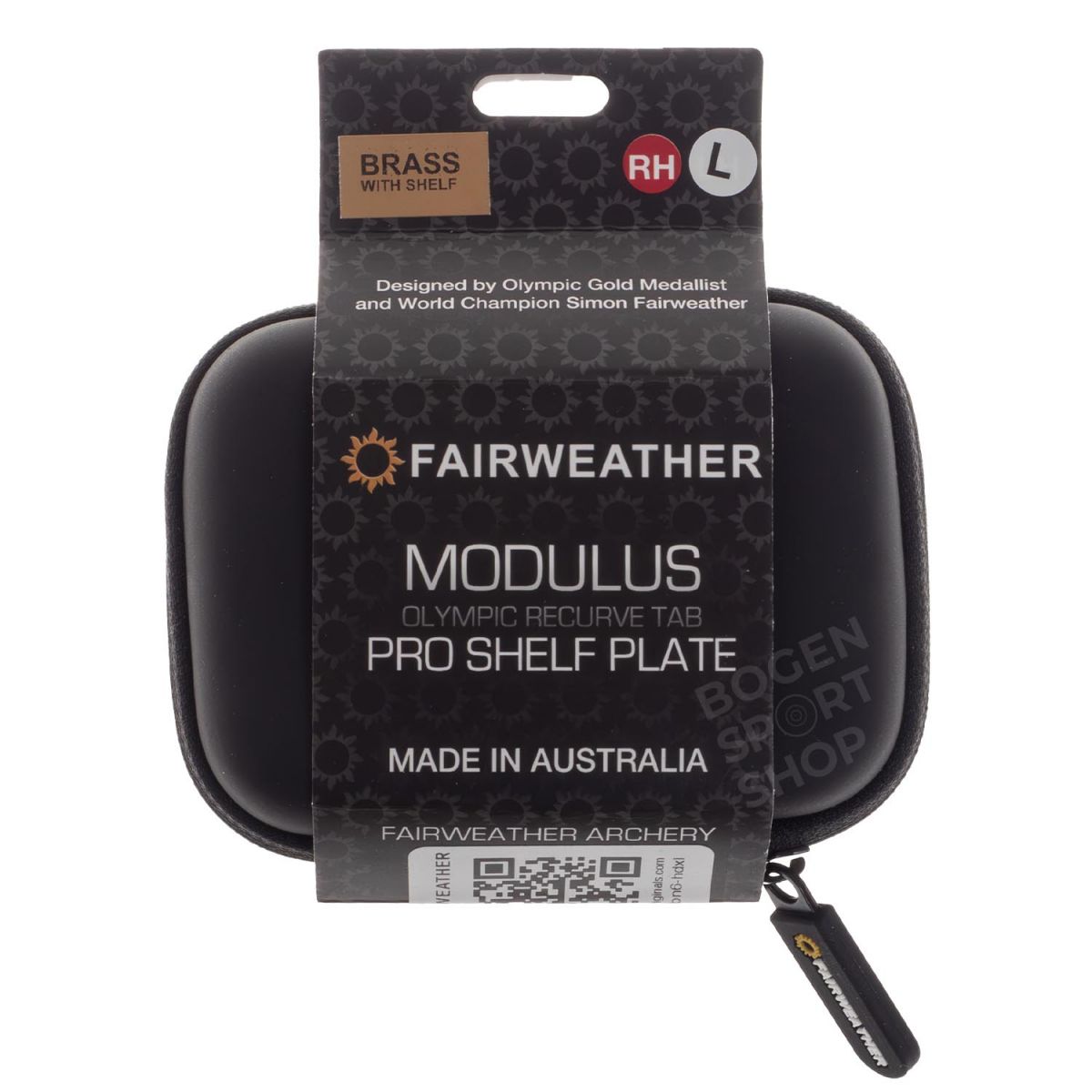 Fairweather Modulus Pro Base Plate Brass