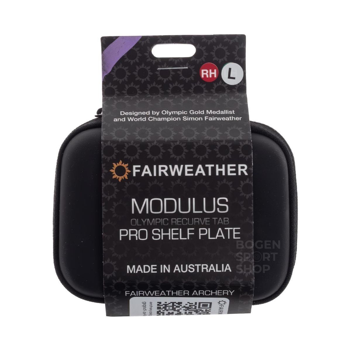 Fairweather Modulus Pro Plaque de Support Cerakote Violet