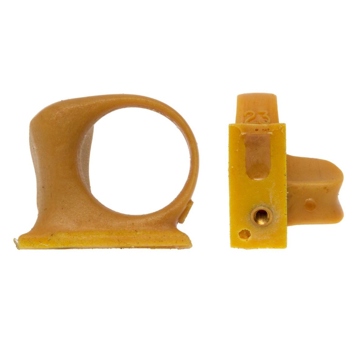 Fairweather Tab Finger Spacer - Black/Gold