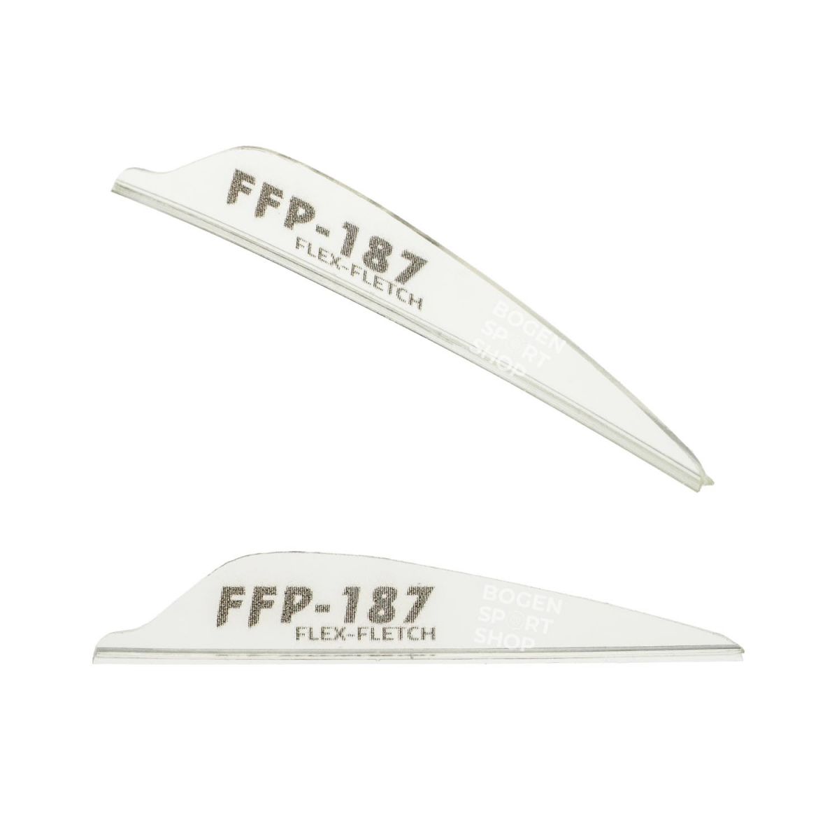 Flex-Fletch Kunststoffbefiederung FFP-187 Shield (100 Stk.)