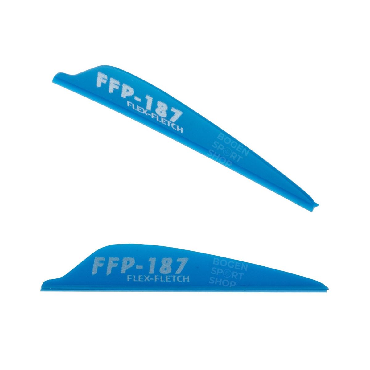 Flex-Fletch Kunststoffbefiederung FFP-187 Shield (100 Stk.)