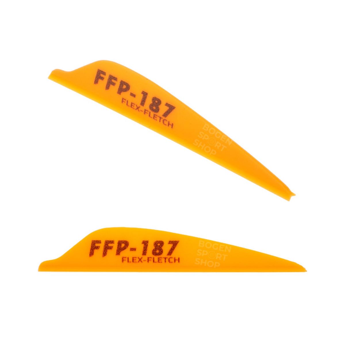 Flex-Fletch Kunststoffbefiederung FFP-187 Shield (100 Stk.)