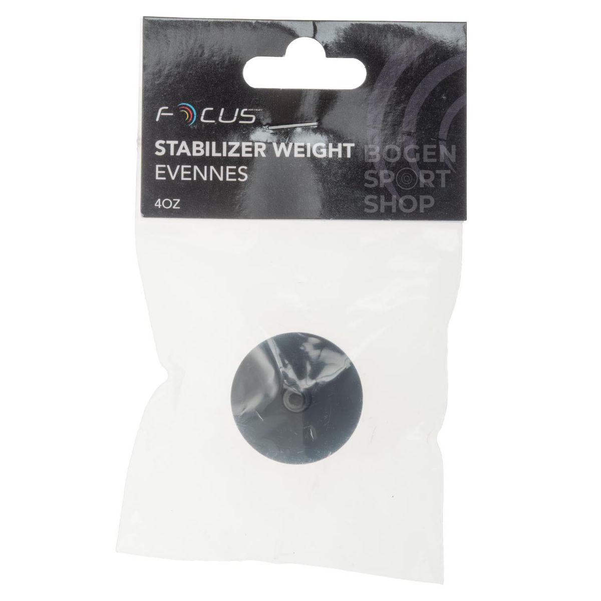 Focus Archery Weights 31.5 mm UNC 1/4" Black