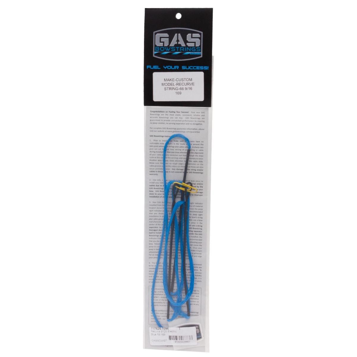 GAS Bowstrings Recurvesehne 8125 Electric Blue