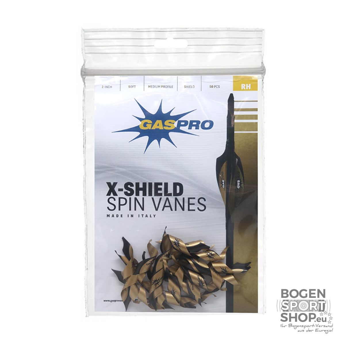 Gas Pro Vanes 2'' X-Shield Soft (50 Stk.)