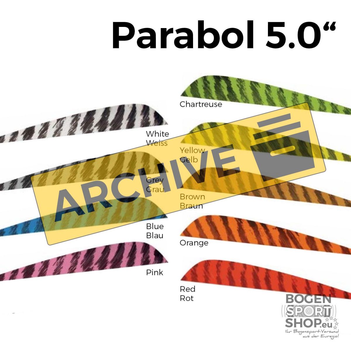 Gateway Naturfeder Parabol 5" Barred