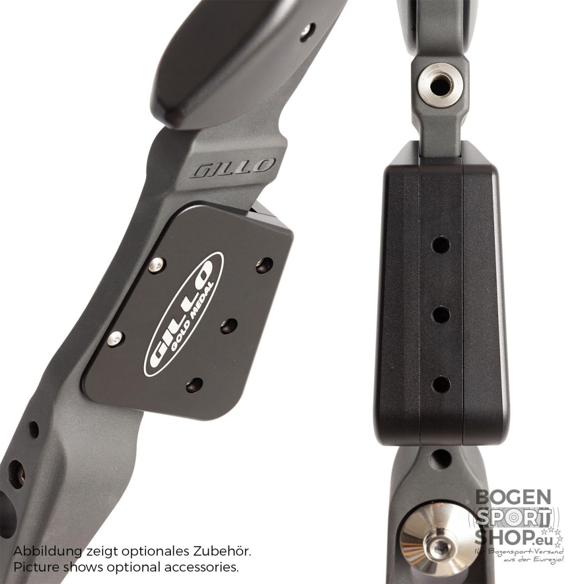 Gillo Barebow Weight 3 Parts Aluminium Black