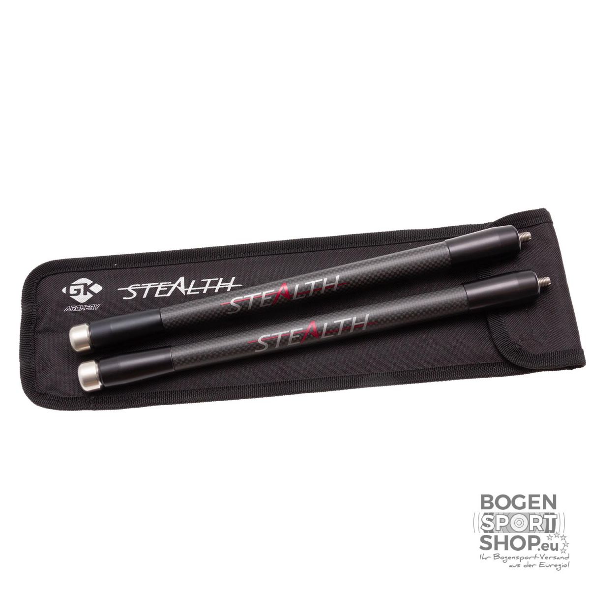 GK Archery Stabilisator Stealth Kurz (2 Stk.)