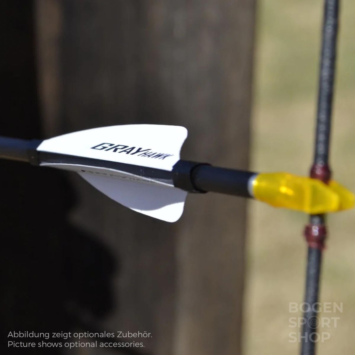 Gray Archery Hawk Vanes 1.75'' (50 Pcs.)