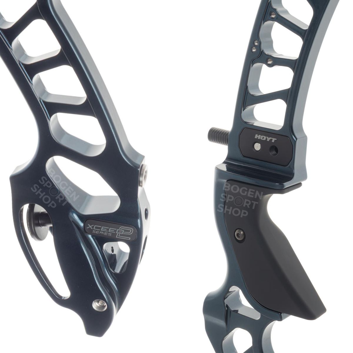 Hoyt Mittelteil XCEED 2 ILF 25" - Einzelstück Blue on Black RH