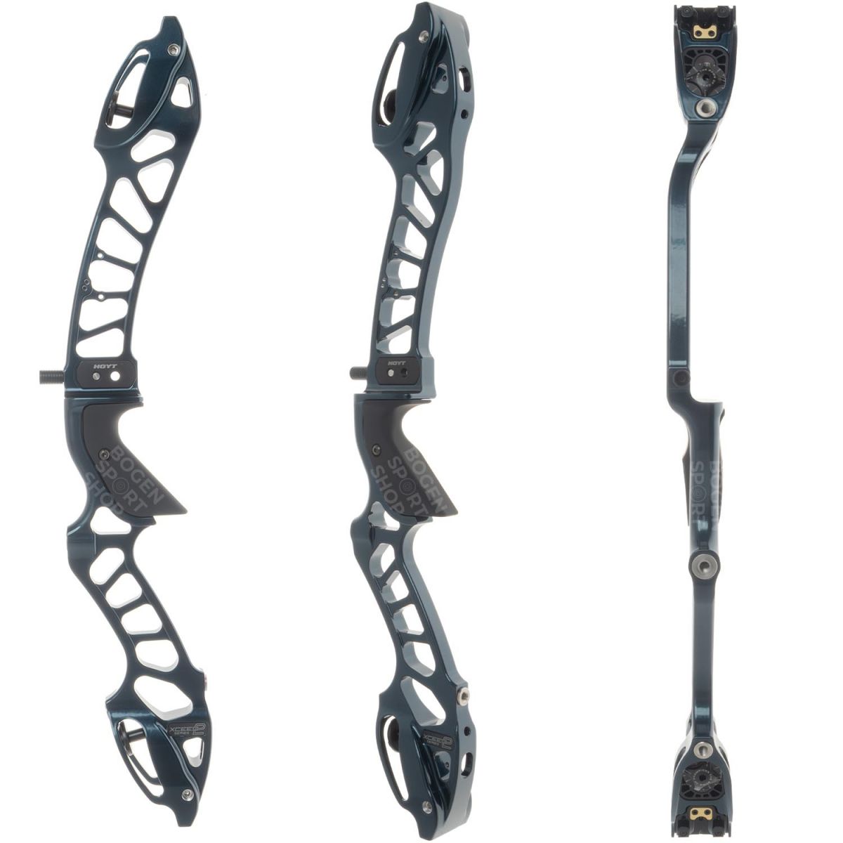 Hoyt Mittelteil XCEED 2 ILF 25" - Einzelstück Blue on Black RH