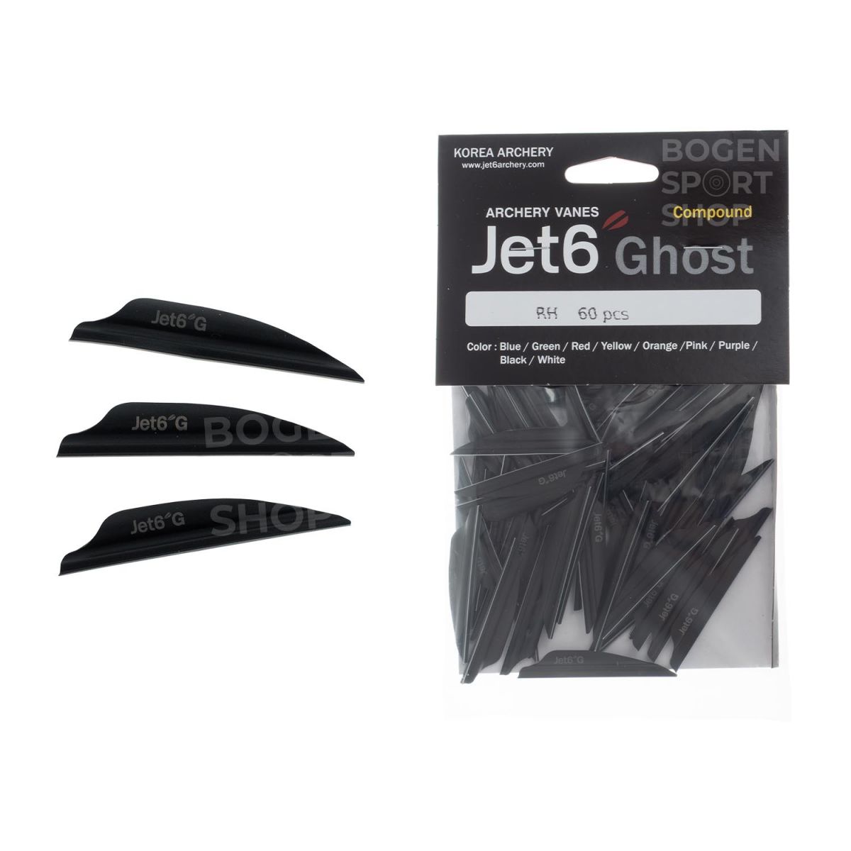 Jet6 Vanes Ghost 1.88" (par 60)