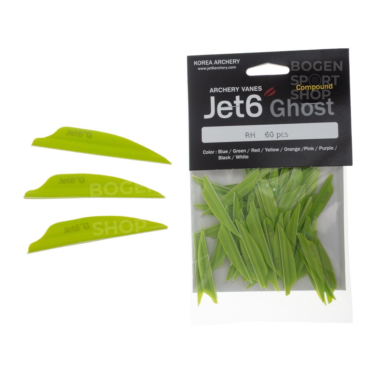 Jet6 Vanes Ghost 1.88" (par 60)