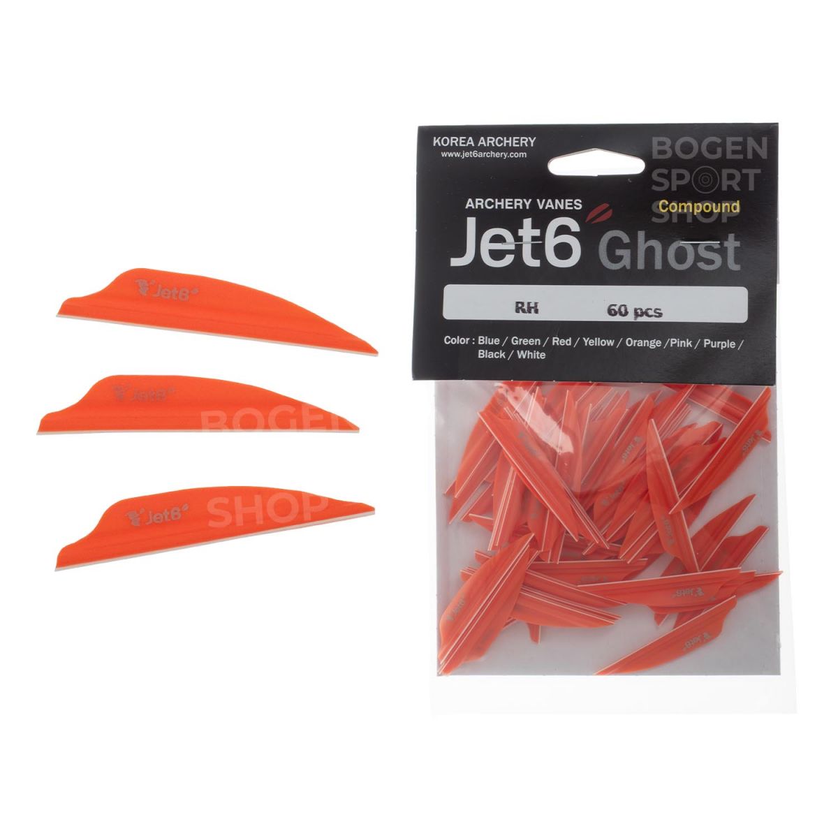 Jet6 Vanes Ghost 1.88" (par 60)