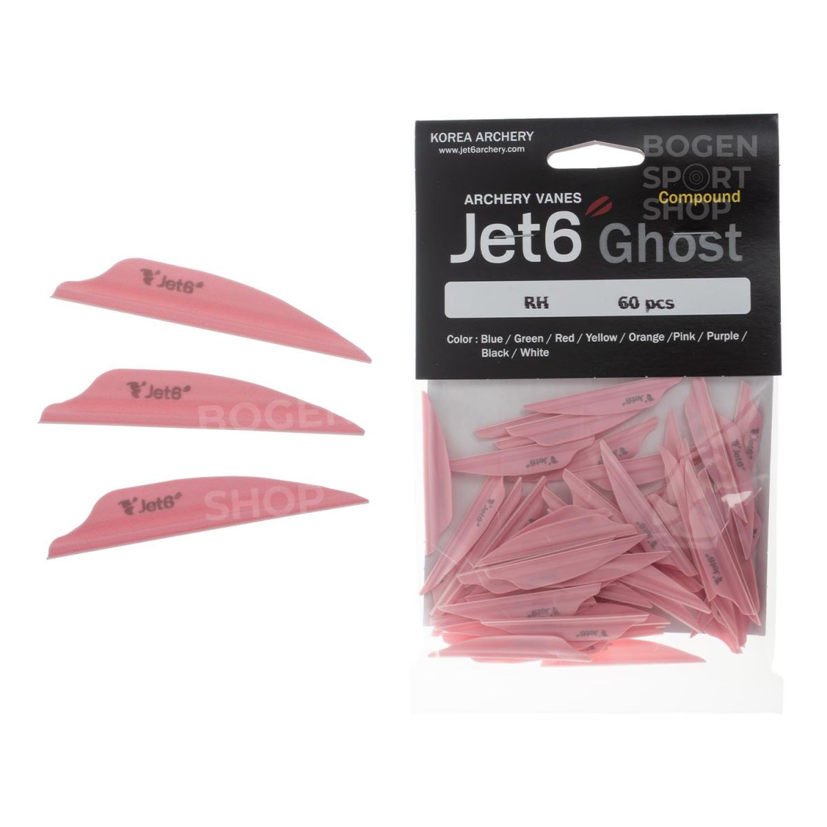 Jet6 Vanes Ghost 1.88" (par 60)