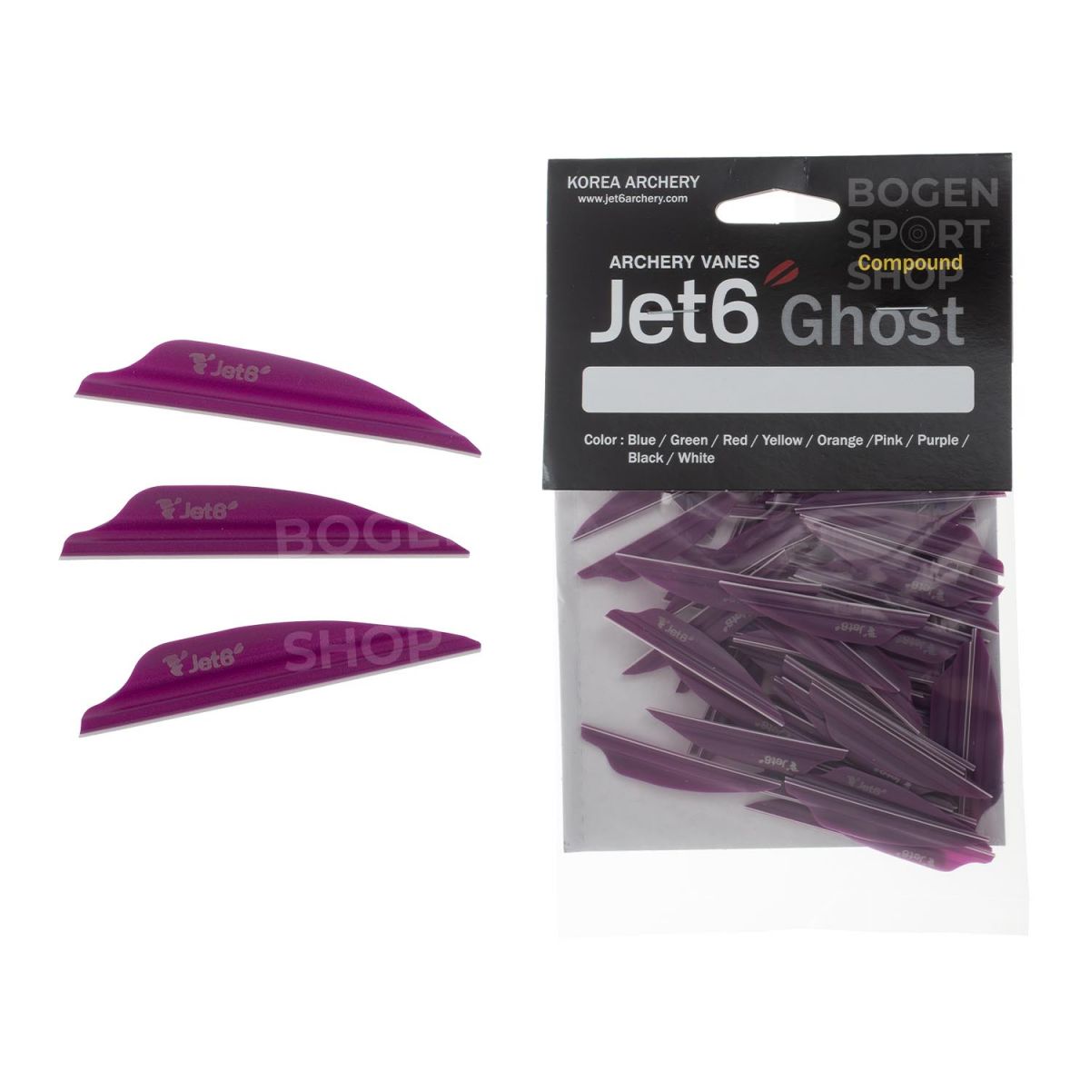 Jet6 Vanes Ghost 1.88" (par 60)