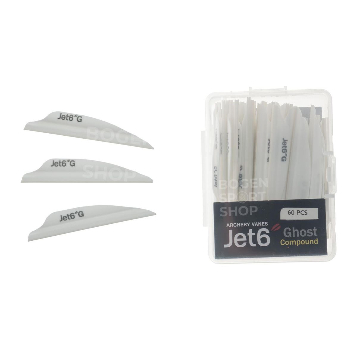 Jet6 Vanes Ghost 1.88" (par 60)