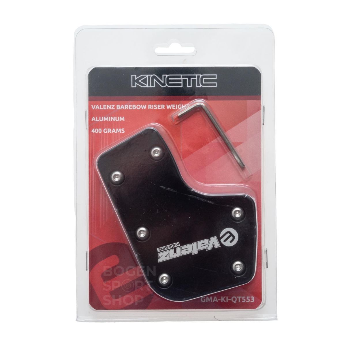Kinetic Weight for Valenz Riser 400 g Aluminium Black