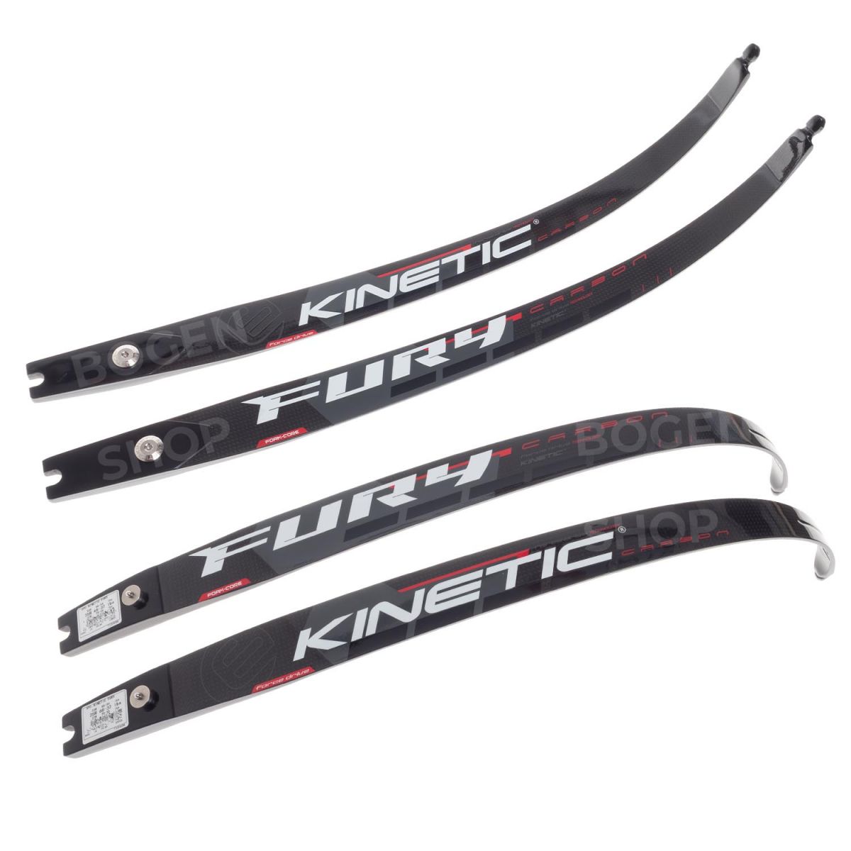 Kinetic ILF-Wurfarme Fury Carbon/Foam