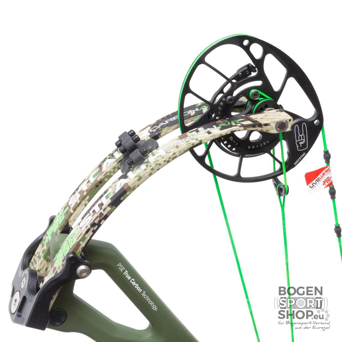 PSE Compound Bow Nock On Carbon Air Stealth Mach 1 EC 2020