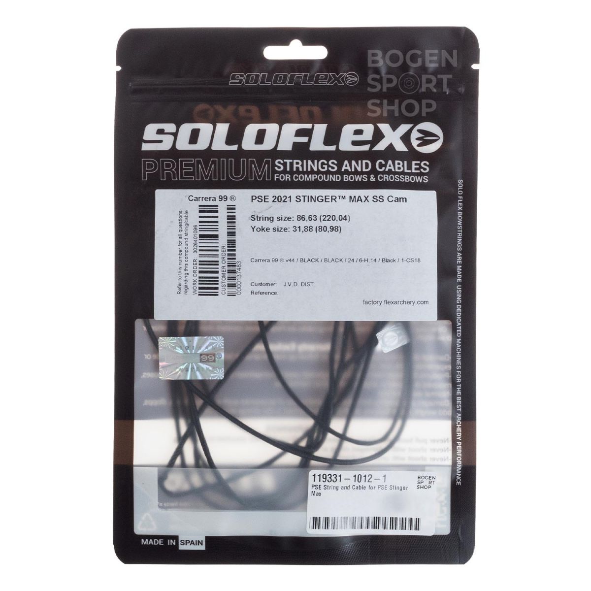 PSE Sehne und Kabel für PSE Stinger Max