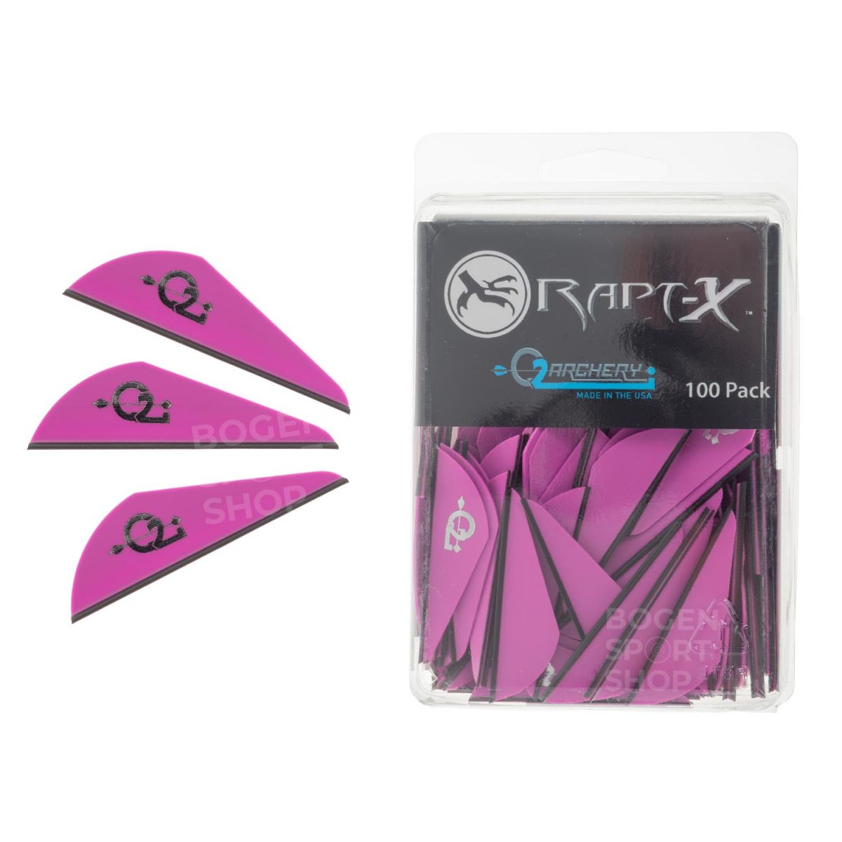 Q2i Vanes RAPT-X 2" (100 Pcs.)