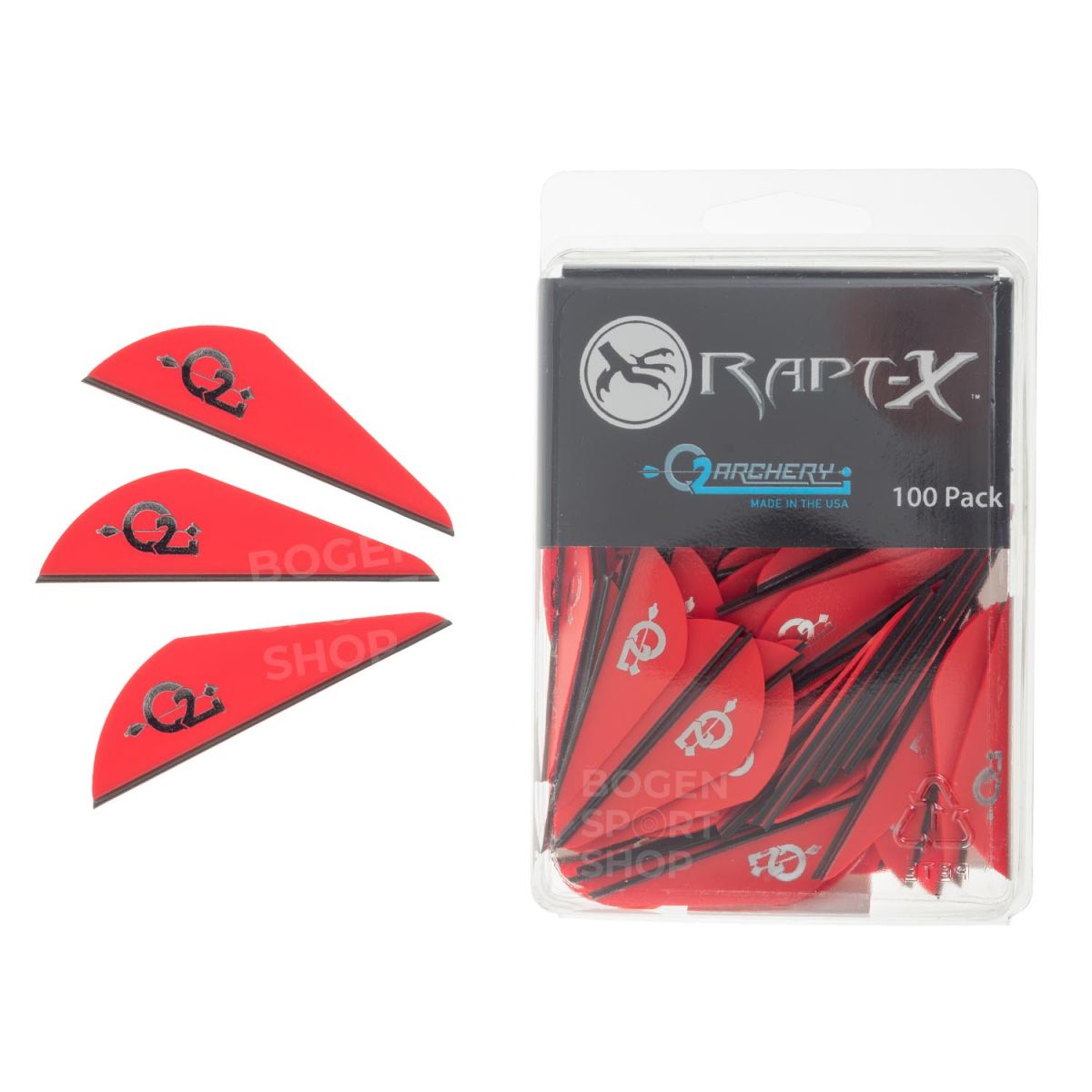 Q2i Vanes RAPT-X 2" (100 Pcs.)