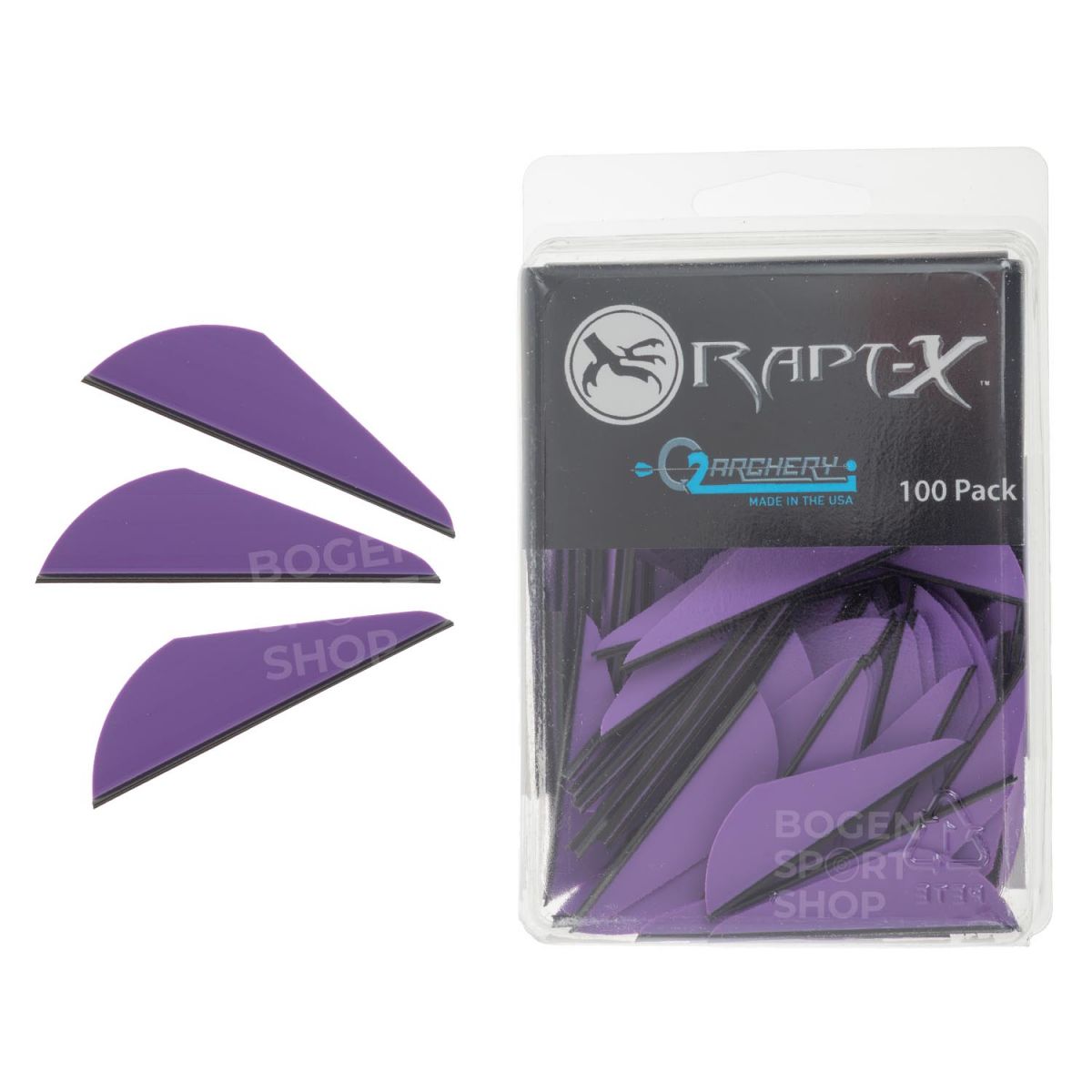 Q2i Vanes RAPT-X 2" (100 Pcs.)