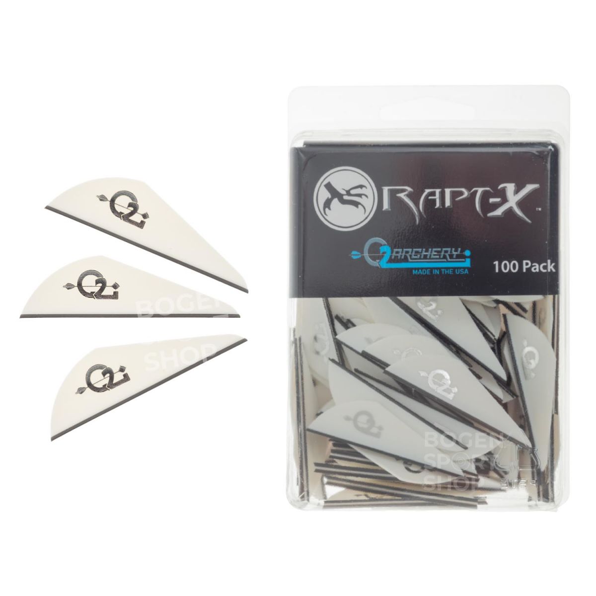 Q2i Vanes RAPT-X 2" (100 Pcs.)