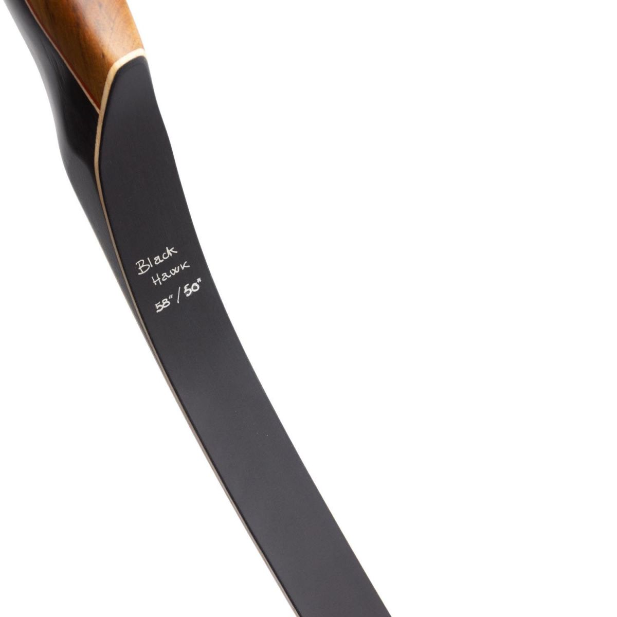 Ragim Einteiliger Recurvebogen Black Hawk 58"