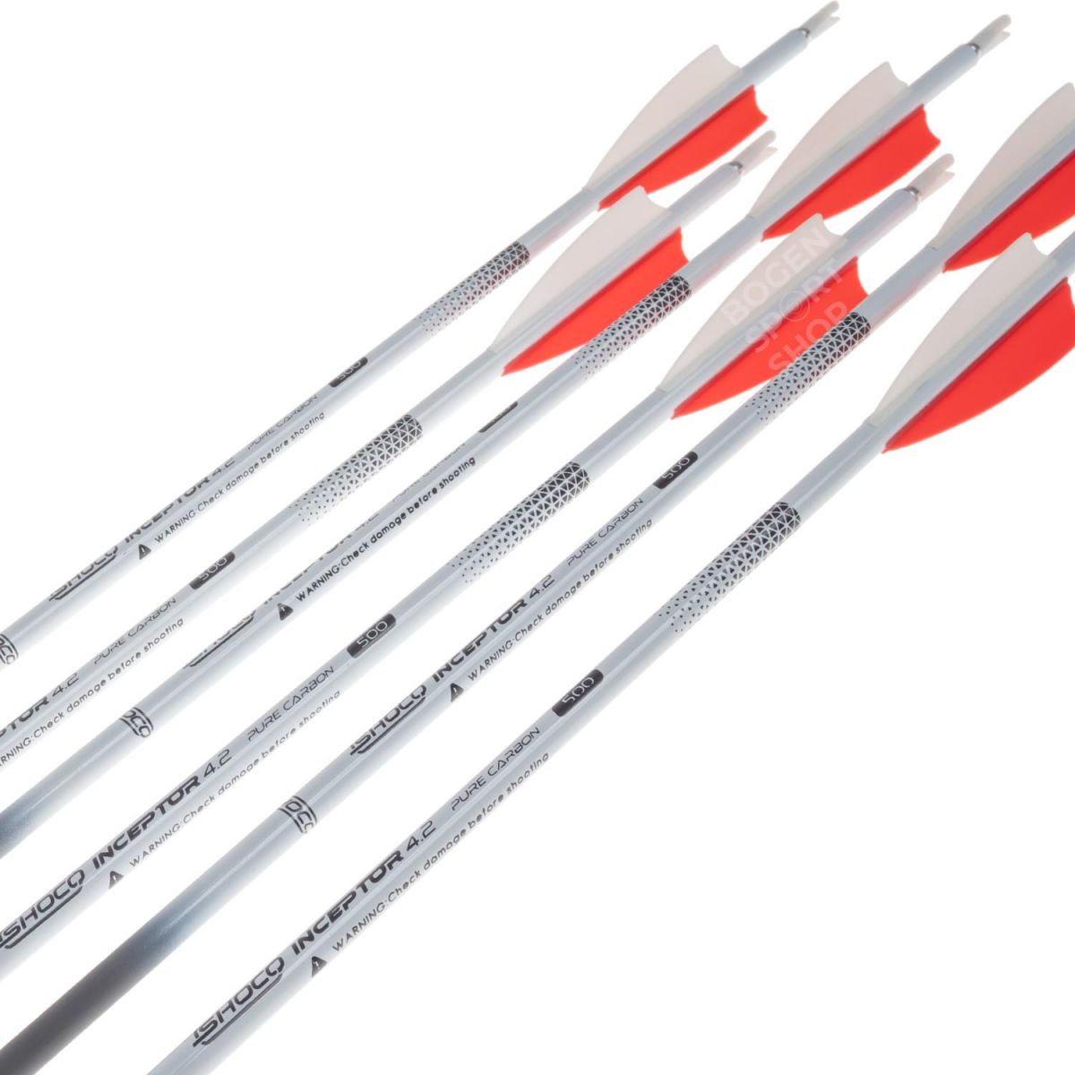 Shocq Fertigpfeil Inceptor 4.2 mm (12 Stk.)