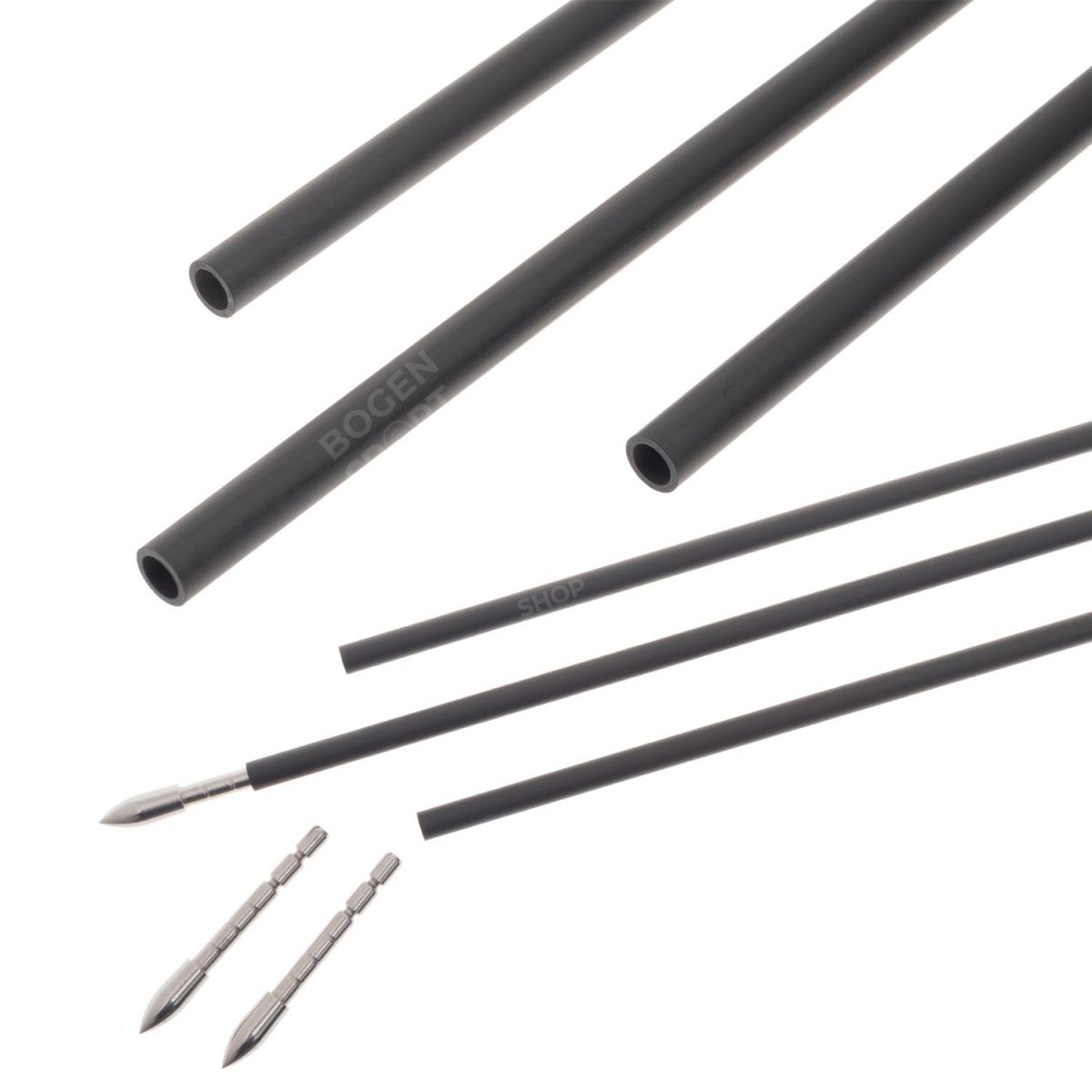 Shocq Fletched Arrow Inceptor X 4.2 mm Carbon (12 Pcs.)