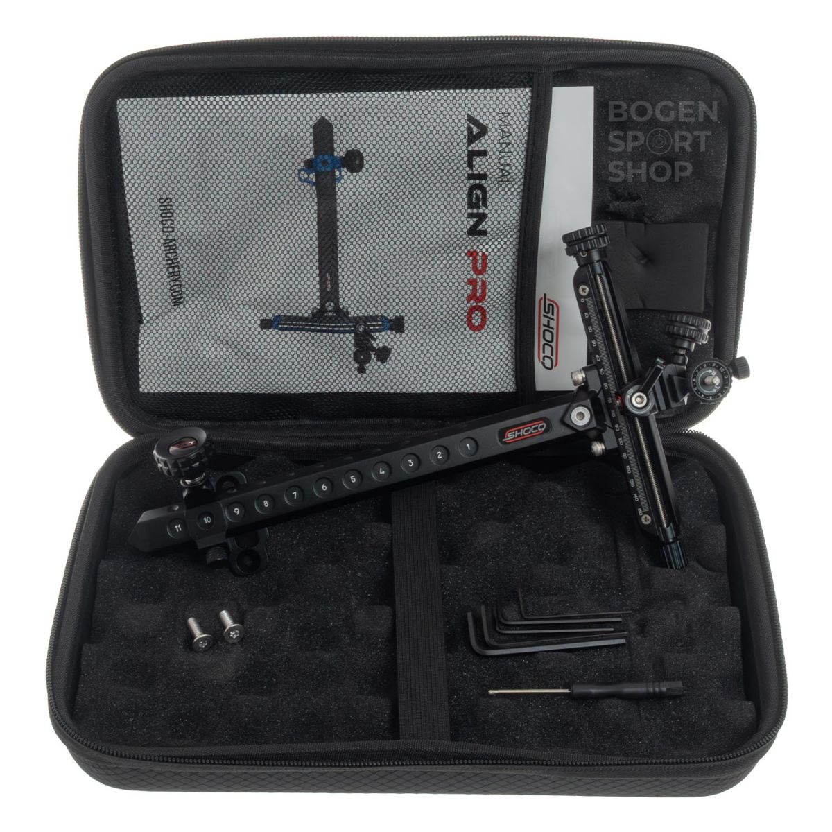 Shocq Recurve-Visier Align Pro Aluminium