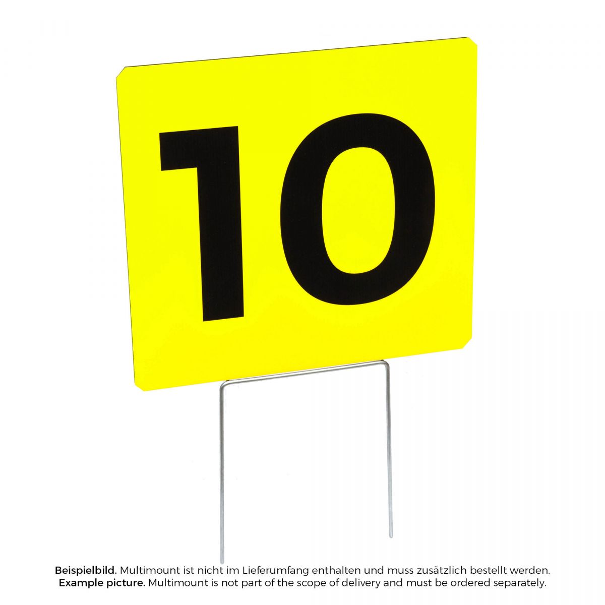 SICHTKRAFT Target Number Polypropylene (5 Pcs.)