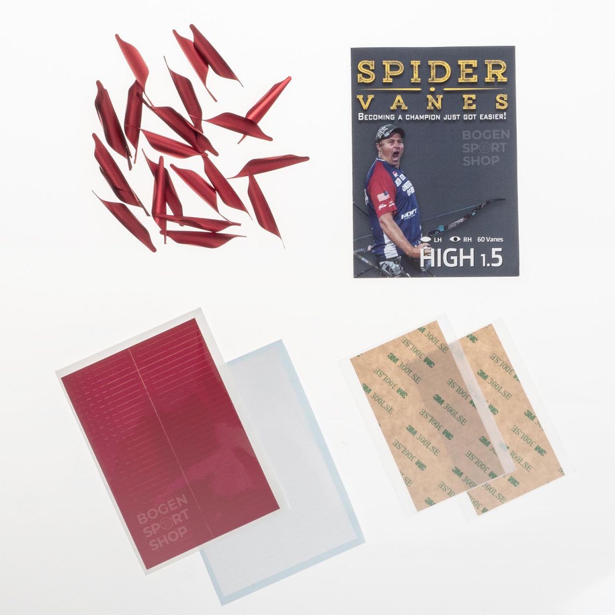 Spider Vanes Brady Ellison Edition High 1.5" (60 Pcs.)