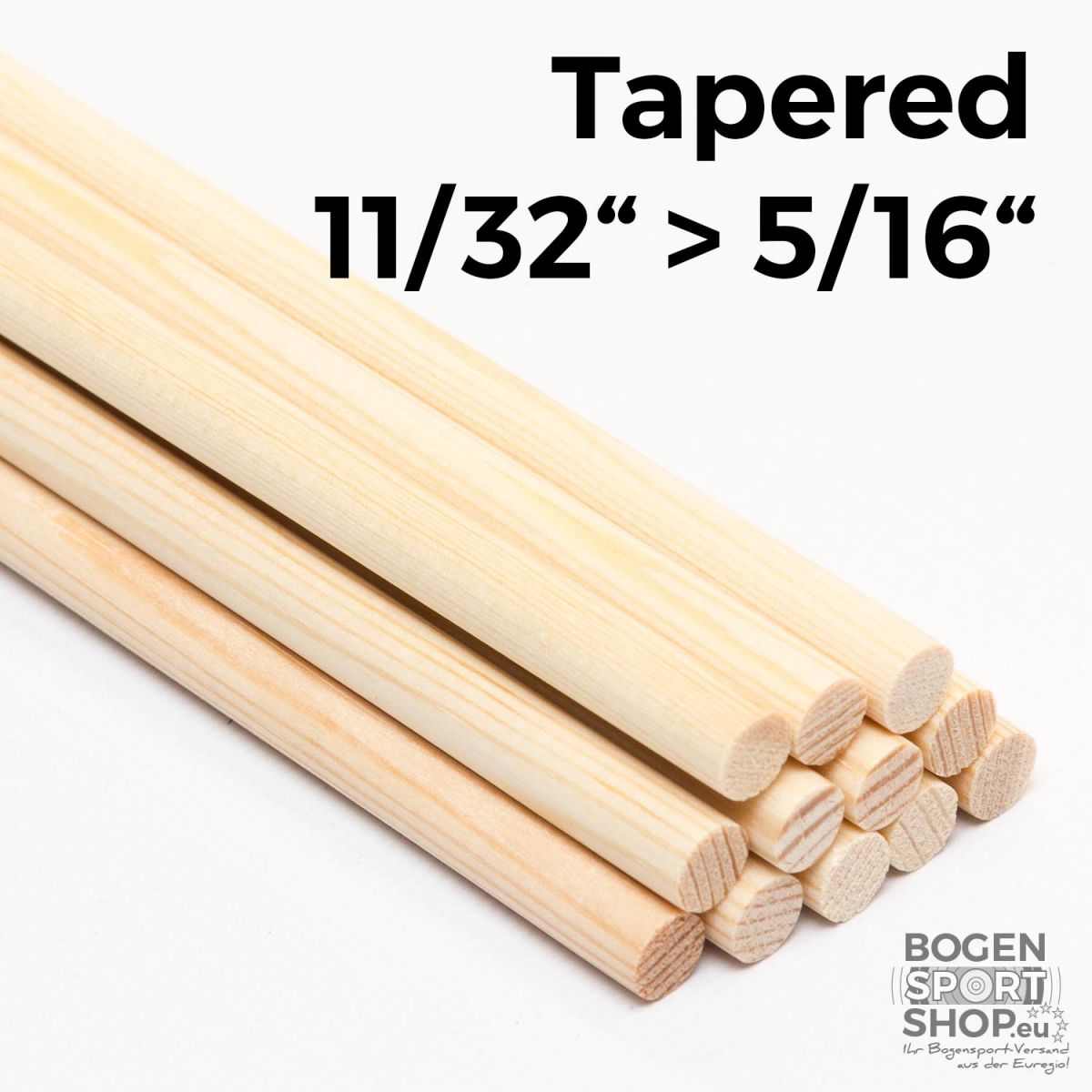 Superschaft Shaft Pine Taper 11/32-5/16 (12 Pcs.)