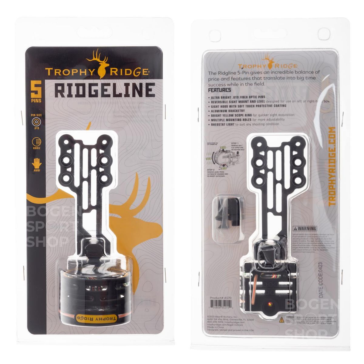 Trophy Ridge Pin-Visier Ridgeline 5 Pins