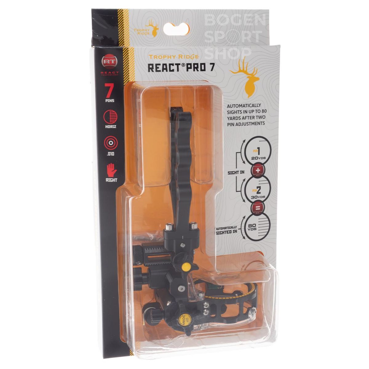 Trophy Ridge Multi-Pin-Visier React Pro 7