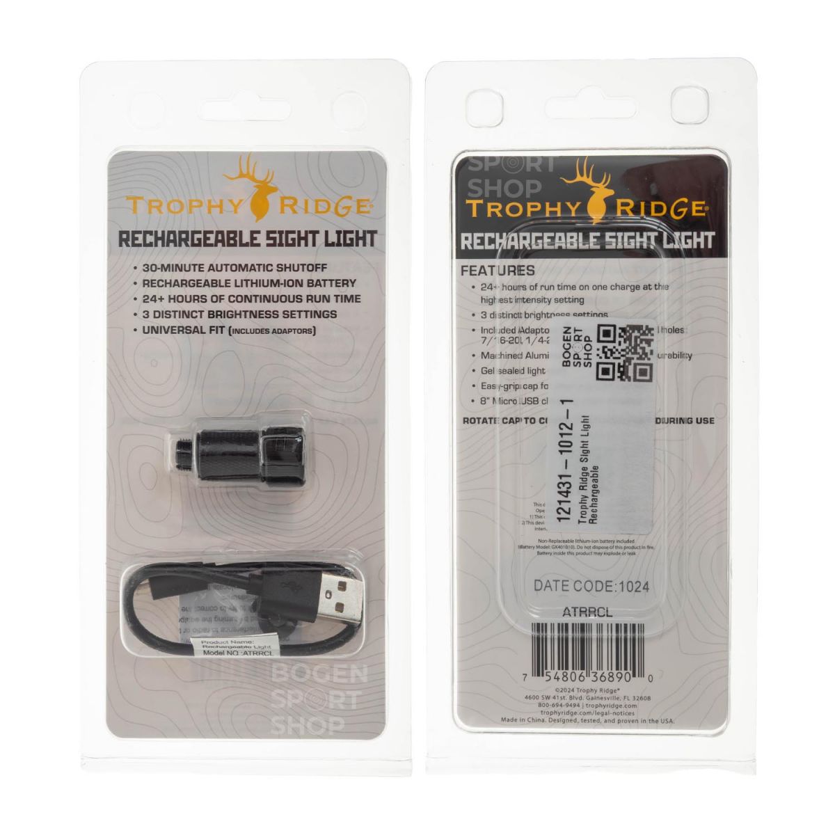 Trophy Ridge Sight Light Rechargeable