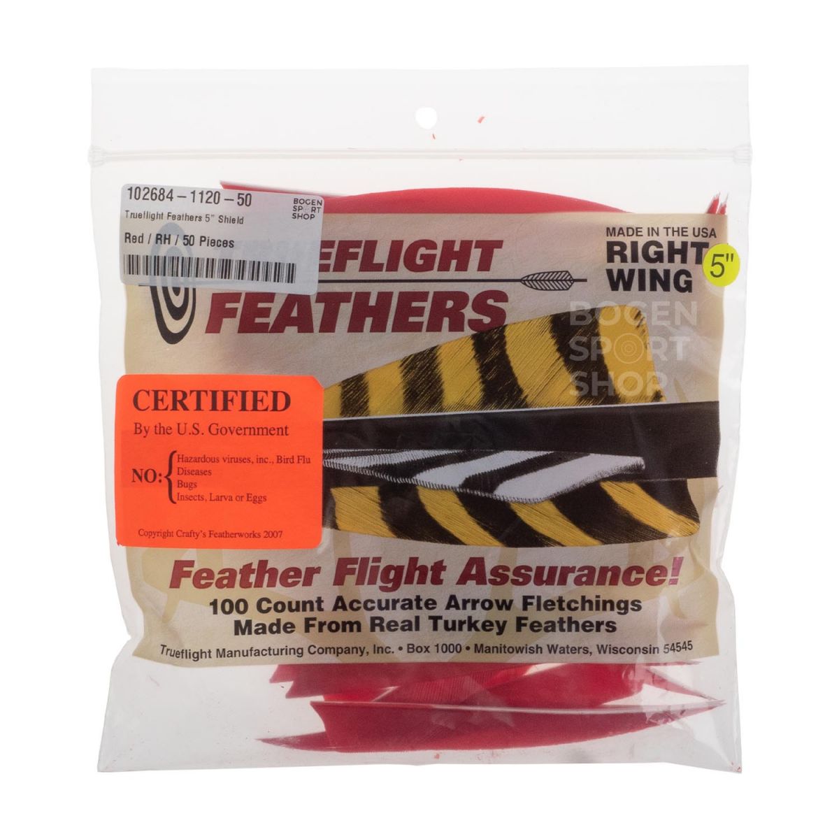 Trueflight Feathers 5" Shield