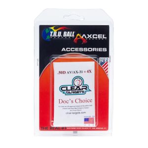 Axcel Linse X-31 Clear Target Doc's Choice 1-3/8"