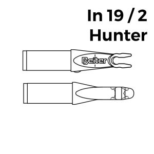 Beiter In Nocks 19/2 Hunter (25 Pcs.)