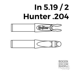 Beiter In-Nocken 5,19/2 Hunter - .204 (12 Stk.)