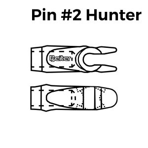 Beiter Pin Nock #2 Hunter (25 Pcs.)