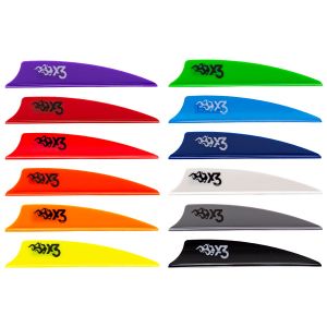 Bohning Plumes X3 2,25" AR1250 (par 100)
