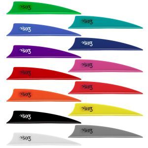 Bohning Vanes X3 3.5" AR1250 (100 Pcs.)